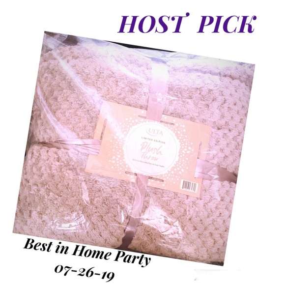 Ulta Beauty Other - ULTA LIMITED EDITION PLUSH THROW 🆕